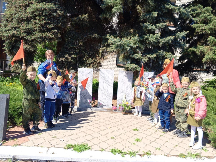 9 мая в дошкольной группе.